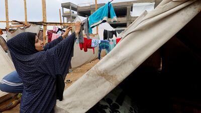 People are facing a deteriorating situation as they have moved from living in concrete houses to camps with tents that lack basic necessities. Reuters