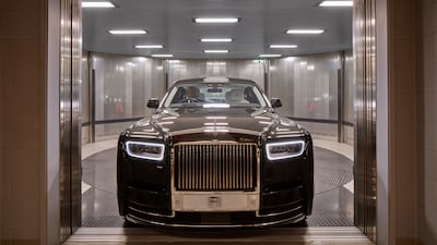 There is underground parking with car lift and automatic turning circle in the building