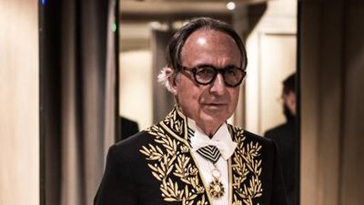 Alain-Charles Perrot wearing Lanvin (James Bort / Lanvin)