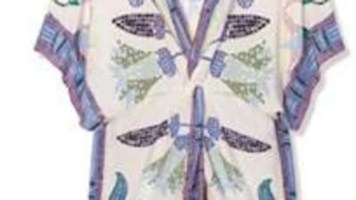 360 summer wardrobe tunics by Tory Burch. Courtesy Tory Burch