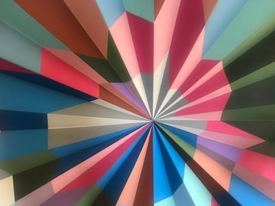 Ebtisam Abdulaziz's 'Focal Illusion'. Courtesy DCT Abu Dhabi