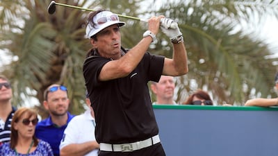 From a distance you might easily mistake the shock-rocker Alice Cooper for any other golfer enjoying a leisurely 18 holes on a sunny afternoon. Get a bit closer and the head-to-toe black ensemble, raven ponytail and tiger-claw necklaces give him away. Dav???