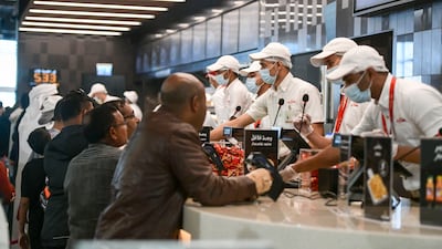 An Al Baik launch is often punctuated by long queues