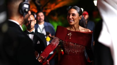 Saudi actress and TV presenter Elham Ali. Getty Images