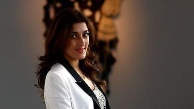 Gauri Chadha released the official trailer of Gawah on YouTube in November last year. Satish Kumar / The National