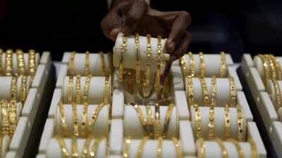 Gold consuming giants China and India accounted for 80 per cent of the year-on-year decline in jewellery and retail investment demand, according to the World Gold Council’s report. Photo: Reuters