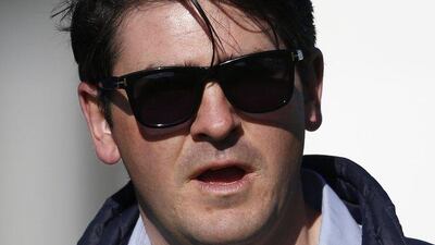 Hugo Palmer pictured at Epsom Racecourse earlier this month. Alan Crowhurst / Getty Images