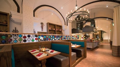 Tortuga restaurant at Madinat Jumeirah, Dubai. Courtesy Madinat Jumeirah