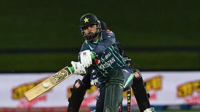 Pakistan's Shadab Khan played a nice cameo on Saturday. AFP