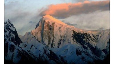A view from the Eagle's Nest hotel in Duikar, named for the panoramas it offers of mountain peaks.