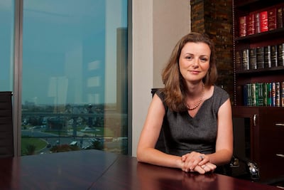 Alexandra Tribe, a managing partner for Expatriate Law, described the changes to UAE divorce law as 'exciting'. Antonie Robertson / The National