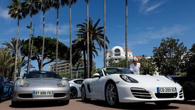 Porsche Festival in Cannes. German prosecutors fined the firm €535 million. EPA