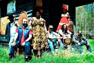 Members of the band Arrested Development, who play in Dubai this month.