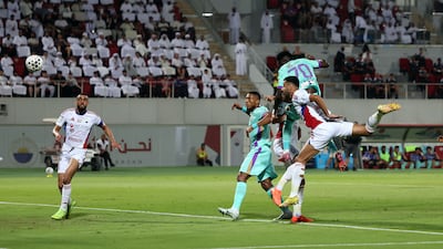 Abdoul Karim Traore scores for Al Ain against Sharjah