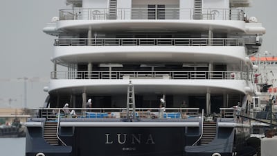 The luxury yacht has been the key focus of a costly divorce case stretching over a number of years