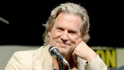 Jeff Bridges attends the "Seventh Son" panel on Day 4 of Comic-Con International on Saturday, July 20, 2013 in San Diego. (Photo by Jordan Strauss/Invision/AP)