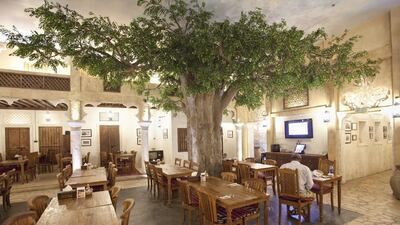 Al Fanar restaurant at Canal Walk, Dubai Festival City. Jaime Puebla / The National