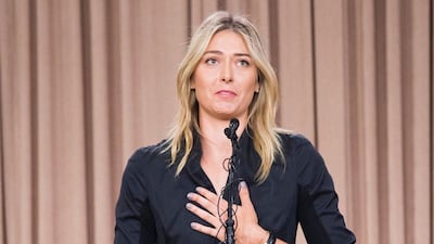 Maria Sharapova faces a lengthy ban after failing a doping test at the Australian Open. Robyn Beck / AFP