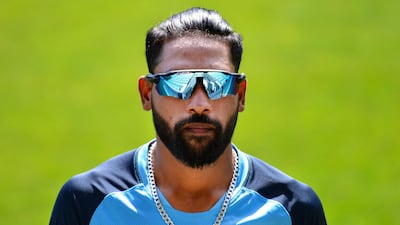 India fast bowler Mohammed Siraj during training in Adelaide. AFP