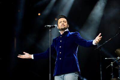 Pakistani singer Atif Aslam will perform this Eid weekend in Dubai. Courtesy Atif Aslam