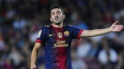 David Villa has been largely unsettled at Barcelona before and after spending eight months on the sidelines after breaking his leg. David Ramos / Getty Images