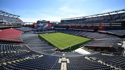 The Gillette Stadium in Foxborough, Massachusetts, will host five group stage matches, one round of 16 match, and one quarter-final. AFP