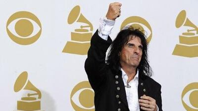 US singer Alice Cooper is on his way to Dubai.