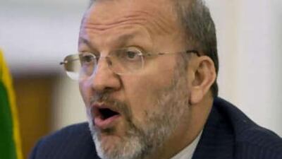 "The Israeli government is facing a political breakdown within itself and within the region, so we do not foresee such a possibility for that regime to resort to such craziness," Mr Mottaki said through his translator.