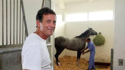 Herman Brown shares the Blue Stables, in Dubai, with Mike de Kock.