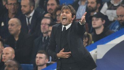 Antonio Conte is not interested in having a shouting match with rival managers. Glyn Kirk / AFP