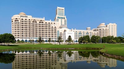 The 346-room Ras Al Khaimah Waldorf Astoria, the Hilton luxury brand’s first in the UAE. Courtesy Waldorf Astoria Hotels & Resorts