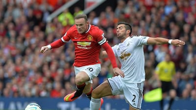beIN’s online service failed to deliver Saturday’s Premier League matches, including the Manchester United v Swansea City at Old Trafford. Peter Powell / EPA