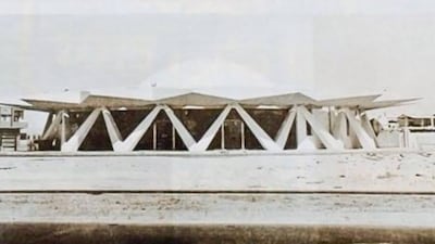 The Flying Saucer in 1979. It first opened as a cafe and restaurant in the late 1970s.