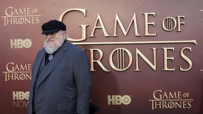 Co-executive producer George R.R. Martin. Reuters