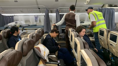 Doctors and nurses from local hospitals volunteered to be part of the operation