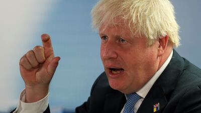 British Prime Minister Boris Johnson is subject to an inquiry into claims he misled parliament. AFP