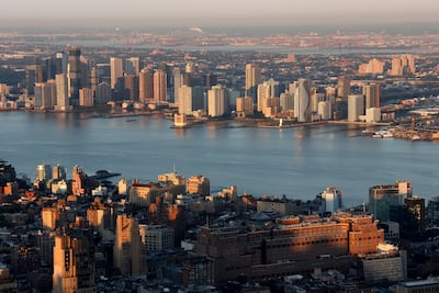 Jersey City offers an alternative base for World Cup final travellers staying across the Hudson River from Manhattan. Getty Images