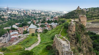Tbilisi, Georgia’s blossoming capital city. Alamy Stock Photo