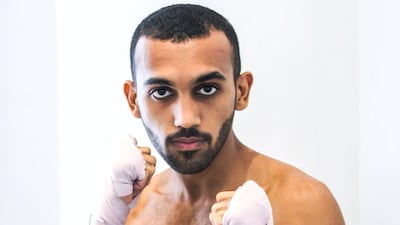 Sultan Al Nuaimi made his debut at Rotunda Rumble 2 last November with a quick win. Courtesy MTK Global