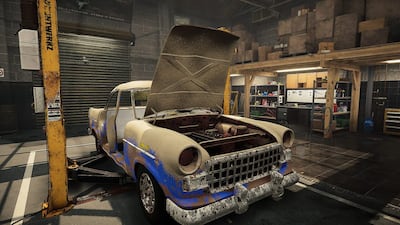 With more than 4,000 individual parts, Car Mechanic Simulator 2021 offers an extensive introduction to vehicle repair and restoration. Photo: Red Dot Games
