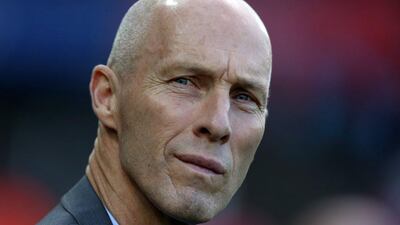 Swansea City dismissed manager Bob Bradley on December 27 after just 11 games in charge. Geoff Caddick / AFP