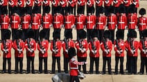 British Army guardsmen in London. A leading Conservative has decried the 'ill-prepared' state of today's UK armed forces. Getty Images