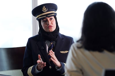 Bakhita Al Mheiri says young girls should not be discouraged from following their dreams. Chris Whiteoak / The National