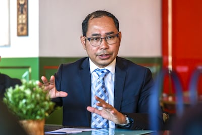 Judha Nugraha, Indonesia’s ambassador to the UAE, wants to see bilateral trade rise to $10 billion over the next few years. Victor Besa / The national