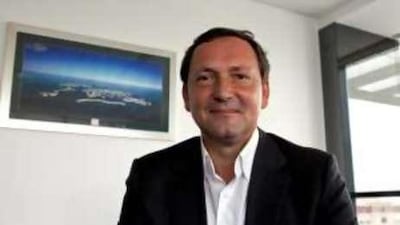 Josef Kleindienst, CEO of the Kleindienst Group in his offices in Jebel Ali, Dubai.