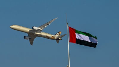 Etihad Airways is offering insurance for international passengers, valid from July until December. AFP