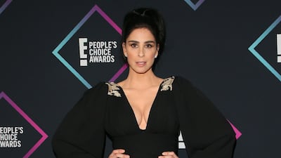 Sarah Silverman in Rhea Costa. Photo / AFP
