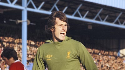 Liverpool goalkeeper Ray Clemence pictured during a First Division Match between QPR and Liverpool at Loftus Road on November 12, 1977 in London, England, Clemence made over 600 appearances for the Reds. Getty Images