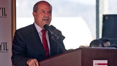 Turkish Cypriot leader Ersin Tatar is one of those whose passports the Republic of Cyprus plans to revoke. AFP