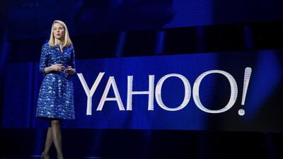 Yahoo! president and CEO Marissa Mayer Julie Jacobson / AP